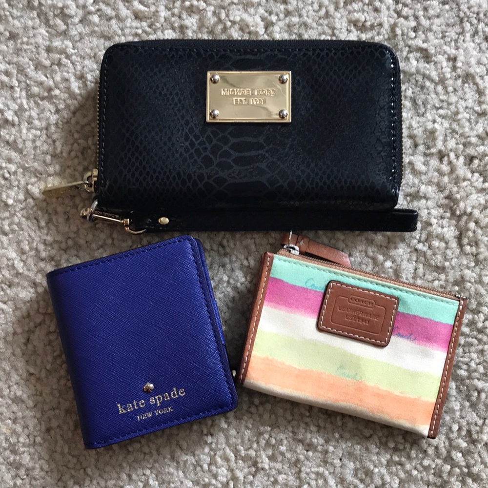 👛 kate spade, Michael Kors, Coach Bundle👛